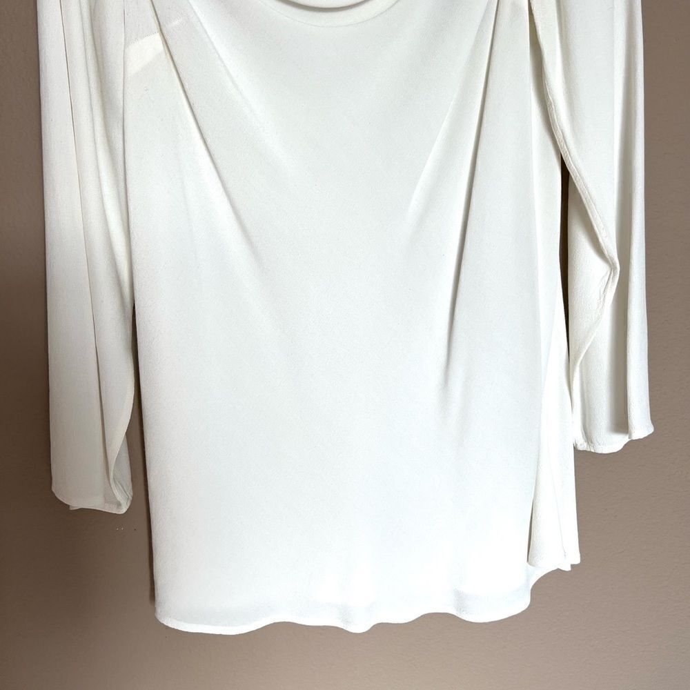 Soft Surroundings White Flowy Tunic & Pants Set - Picture 4 of 11